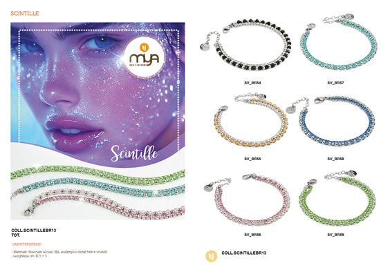 Bracciale Boccadamo Donna in Acciaio SV BR59 - SV BR59